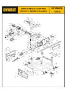 Serra de Mesa ou Bancada DCS7485 Tipo 3 Dewalt - Imagem 3