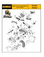 Serra Esquadria DCS781 Tipo 20 Dewalt - Imagem 2