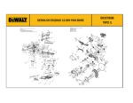Serra Esquadria DCS785B Tipo 1 Dewalt - Imagem 3