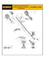 Aparador de Grama DCST920 Tipo 4 Dewalt - Imagem 2