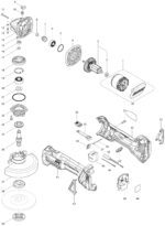 Esmerilhadeira Angular DGA504Z Makita - Imagem 2
