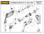 Furadeira 220V DWD024-B2 Tipo 10 Dewalt - Imagem 2