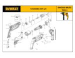 Furadeira 220V DWD502-B2 Tipo 3 Dewalt - Imagem 2