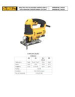 Serra Tico-Tico 220V DWE300-B2 Tipo 10 Dewalt - Imagem 3