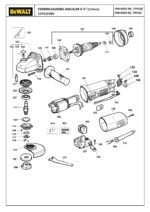 Esmerilhadeira Angular 220V DWE4010-B2 Tipo 10 Dewalt - Imagem 2