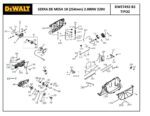 Serra de Mesa ou Bancada 220V DWE7492-B2 Tipo 2 Dewalt - Imagem 2
