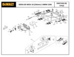 Serra de Mesa ou Bancada 220V DWE7492-B2 Tipo 2 Dewalt - Imagem 3