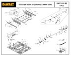 Serra de Mesa ou Bancada 220V DWE7492-B2 Tipo 2 Dewalt - Imagem 4