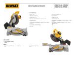 Serra Esquadria 220V DWS713-B2 Tipo 20 Dewalt - Imagem 6