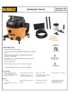 Aspirador de Pó 110/127V DWV109-BR Tipo 1 Dewalt - Imagem 3