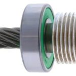 Eixo c/ Polia p/ Serra Esquadria DWS780 Tipo 21 e 22 DEWALT N203541