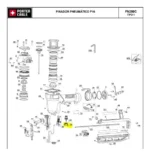 Capa da Valvula para Pinador Fn250c Stanley 647612-00 - Imagem 2