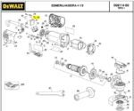Terminal para Esmerilhadeira Angular D28114-b2 Dewalt 634599-00 - Imagem 2