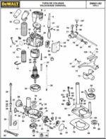 Suporte do Guia para Tupia Dw621-b2 Dewalt 328785-00 - Imagem 4