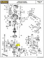 Guia para Tupia Dw621-b2 Dewalt 326606-00