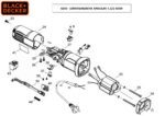 Esmerilhadeira Angular 110/127V G650-BR Tipo 1 Black e Decker - Imagem 3