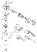 Esmerilhadeira Angular 110/127V GA9020 Makita - Imagem 2