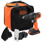 Parafusadeira Bateria 20V MTX20K3B-BR Black e Decker