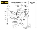 Furadeira 220V SBT2513-B2 Tipo 1 Stanley - Imagem 2