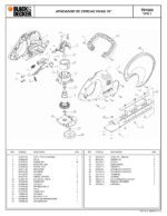 Aparador de Cerca Viva TR1600 Tipo 1 Black e Decker - Imagem 2