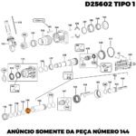 Anel Suporte para Martelo Demolidor D25820-b2 Dewalt 1006778-00 - Imagem 4