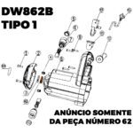 Arruela para Serra Mármore Dw862bs-b2 Dewalt 5140145-89 - Imagem 2