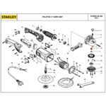 Bucha para Politriz Wp600k-b2 Black e Decker 5140140-94 - Imagem 4