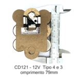 Bateria 12v para Parafusadeira Bateria 12v Cd121k-br Black e Decker 5140174-60 - Imagem 3