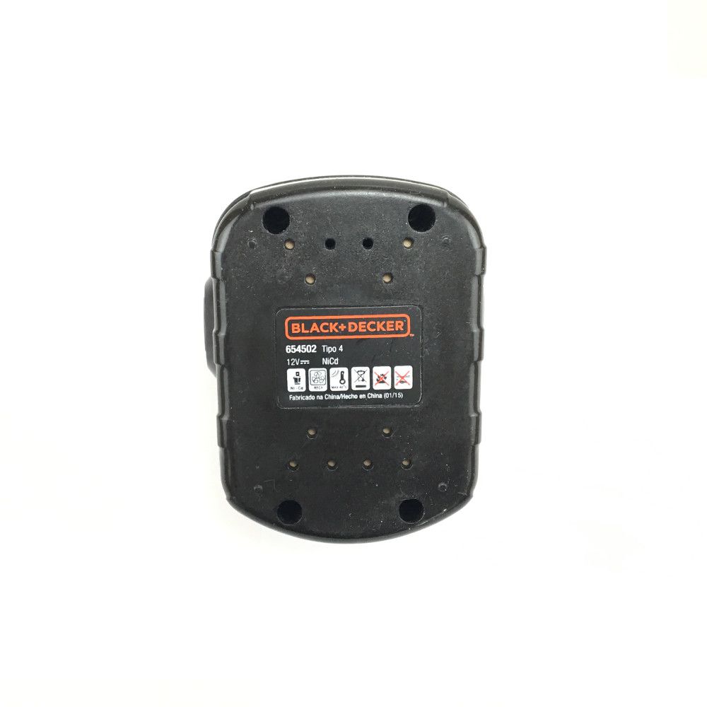 Bateria 12v para Parafusadeira Bateria 12v Cd121k-br Black e Decker 5140174-60 - Imagem 2