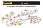 Conj.Conector de Entrada para Chave de Impacto 97-559la Stanley Atsv-k16250 - Imagem 2