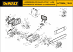 Reservatorio para Motosserra Dccs620 Dewalt Na013490 - Imagem 5