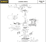 Parafuso M4.55 X 13mmt20 Aco para Serra Esquadria Dws713-b2 Dewalt 330019-11 - Imagem 3