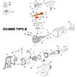 Subconj.De Eixo para Serra Sabre Dcs380-b3 Dewalt N026647 - Imagem 6