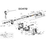 Conj. Embolo para Martelo Perfurador Dch172 Dewalt N911113 - Imagem 4
