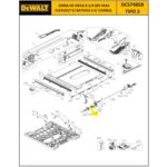 Engrenagem para Serra de Mesa ou Bancada Dcs7485 Dewalt 5140032-29 - Imagem 3