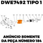 Conj. Estator 220v para Serra de Mesa ou Bancada Dwe7492-b2 Dewalt N638736 - Imagem 4