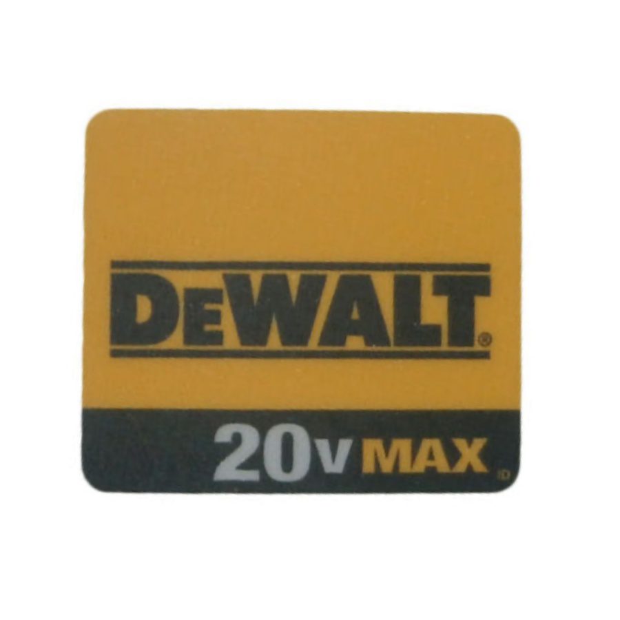 Etiqueta Logomarca para Chave de Impacto Dcf880b Dewalt N089231 - Imagem 1