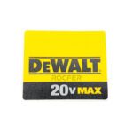 Etiqueta Logomarca para Parafusadeira Bateria 20v Dcd780-b2 Dewalt N346839