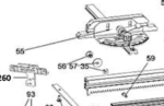 Conjunto Goniometro para Serra de Mesa ou Bancada Dwe7492-b2 Dewalt N551237 - Imagem 2