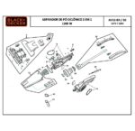 Interruptor para Aspirador de Pó Av12-b2 Black e Decker Av700sp06 - Imagem 3