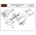 Junta de Vedacao para Aspirador de Pó Av12-b2 Black e Decker Av700sp09 - Imagem 3