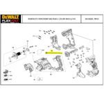 Conj. Led para Martelete Dch263b Dewalt N655033 - Imagem 2