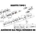Luva para Martelo Perfurador D25733-b2 Dewalt N580533 - Imagem 3