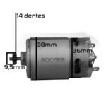 Conj. Motor para Parafusadeira Bateria 12v Scd12 Stanley N457127 - Imagem 3