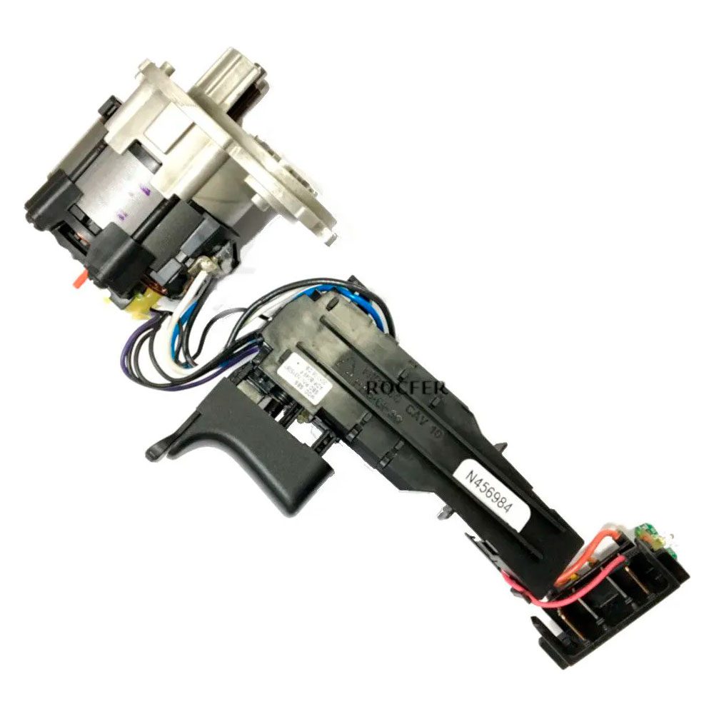 Conj. Motor e Interruptor para Parafusadeira Bateria 20v Dcf620b Dewalt N456985 - Imagem 1