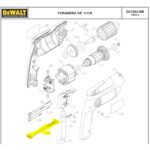 Suporte/segurador para Furadeira Dwd010-b2 Dewalt 065288-02 - Imagem 2