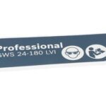 Letreiro Da Firma GWS 24-180 LVI Para Esmerilhadeira Angular GWS 24-180 LVI Bosch 160111C284