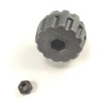 Porca Recartilhada M8 Para Martelo Demolidor Hm1203C Makita 252640-2