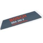 Letreiro Da Firma Para Lixadeira Angular GDA 300 E Bosch 2601116689
