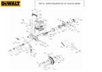 Serra Esquadria DW714-B2 220V Tipo 1 Dewalt - Imagem 3